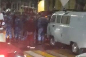 В центре Рязани на перекрестке сбили курсанта