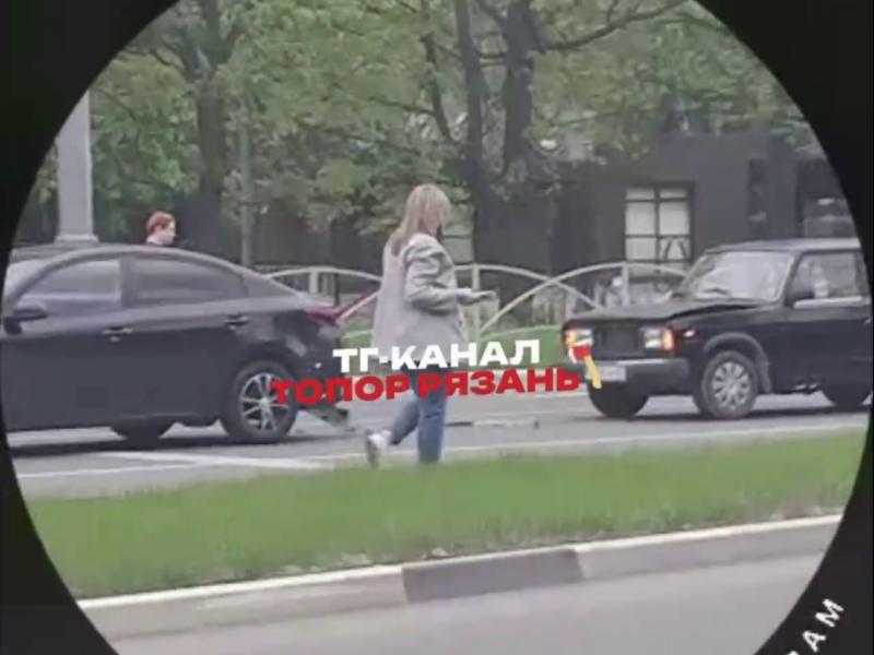 В Рязани произошло ДТП В Рязани произошло ДТП