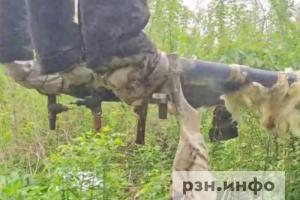 В Рязани прорвало теплотрассу