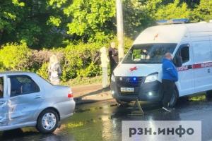 В Рязани произошло ДТП с пострадавшим