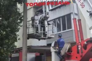 Во время пожара в доме на улице Советской Армии эвакуировали жильцов