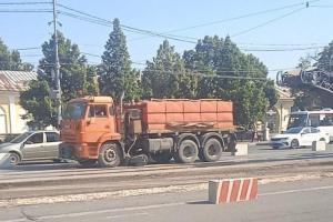На площади Ленина в Рязани начался ремонт теплосетей