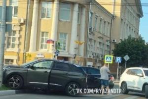 В центре Рязани произошло ДТП