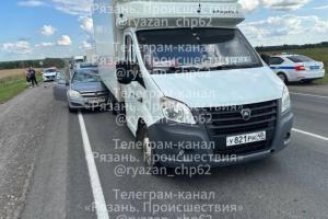 В Рязанской области произошло массовое ДТП