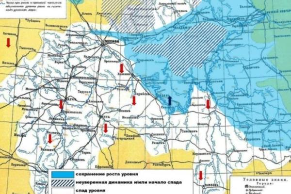 В НИЛ геохимии ландшафтов РГУ имени С. А. Есенина рассказали, что половодье отступает