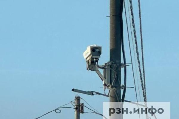 Около моста через Оку в Рязани убрали две дорожные камеры