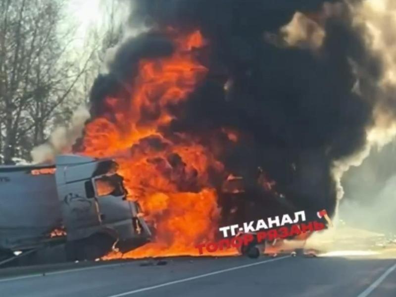 В полиции прокомментировали смертельное ДТП с фурой в Рязанской области