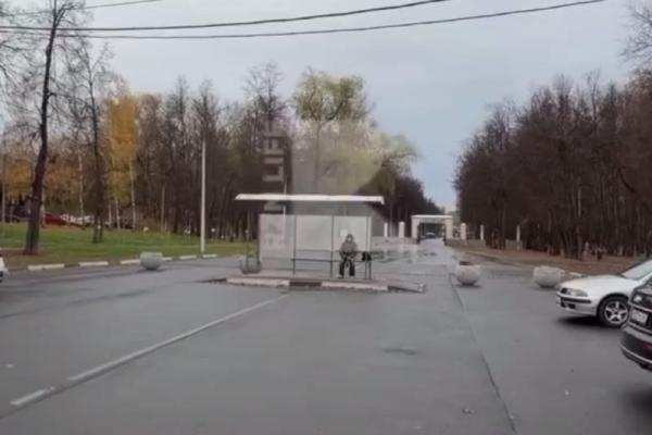 Рязанцы заметили новый остановочный пальон у Лесопарка