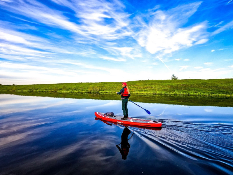 Рязанские сапсерферы оценили идею благоустройства набережной Оки