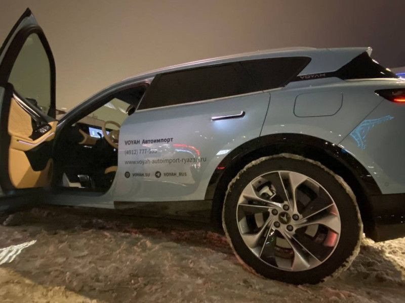 Длительный тест-драйв электрического «китайца» Voyah Free на улицах Рязани